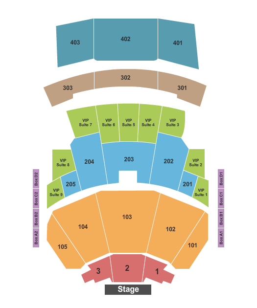 Yaamava Theater Andrea Bocelli Seating Chart